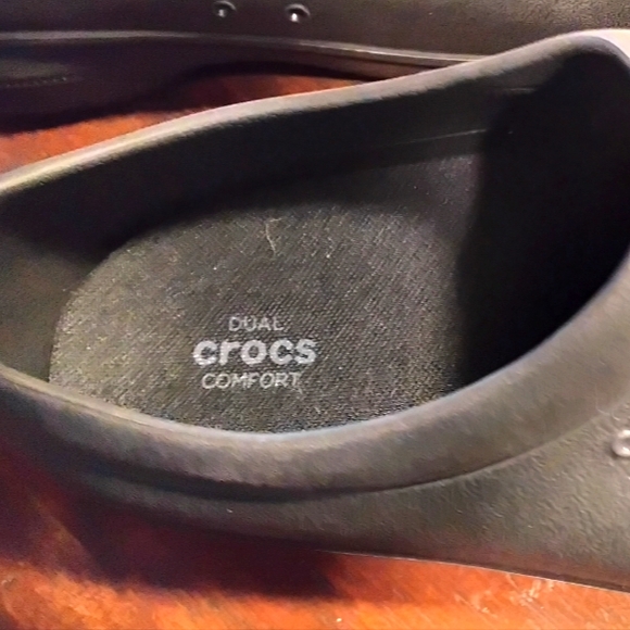 Crocs On the Clock Work Slip on Clogs Slip Resistant Black Size Men's 11 - Picture 3 of 10